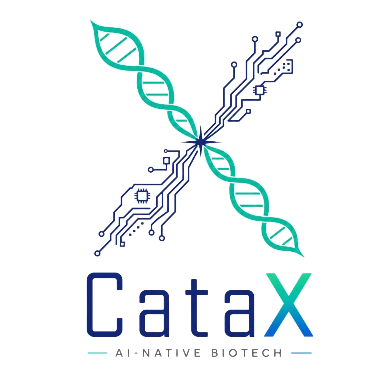 CataX — AI-Native Biotech, official logo